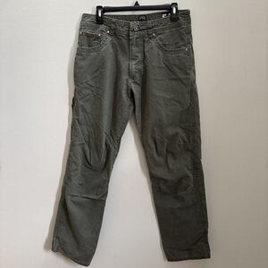 KUHL Vintage Patina Dye Mens Kanvus Canvas Jean Pants 32x 32 Cargo Streetwear